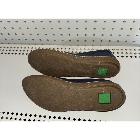 El Naturalista N5300 Womens Leather Slip On Ballet Flats Size EU 38 US 8 Blue - Picture 6 of 8